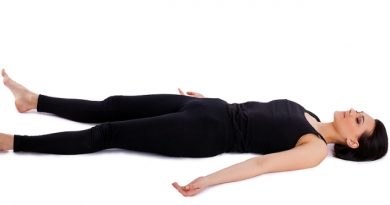 Shavasana : posture du cadavre