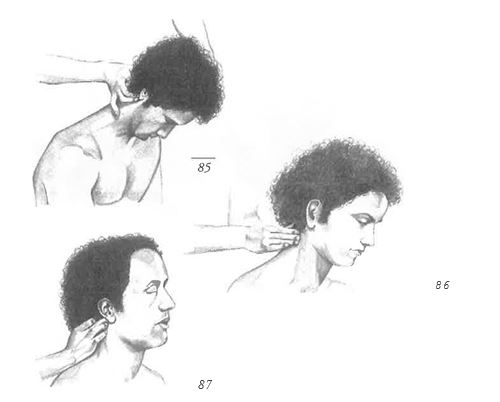 massage de la tête